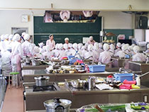 短大・調理実習室の整備