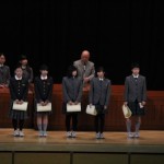 1月朝礼朗読コンテスト表彰