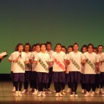ダンス部演技前
